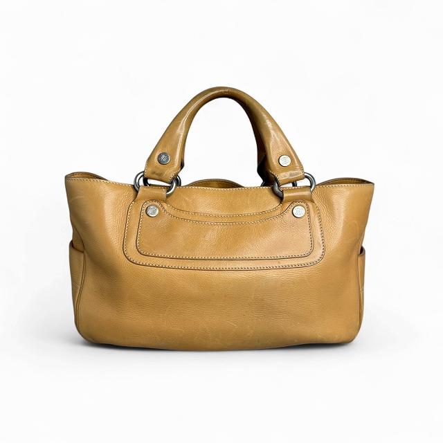 CELINE セリーヌ ブギーバッグ ハンドバッグ トートバッグ キャメル