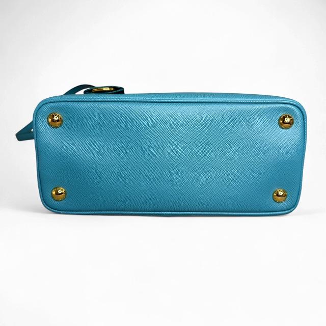 PRADA プラダ サフィアーノレザー ショルダーバッグ 2way ターコイズ PRADA プラダ サフィアーノレザー ショルダーバッグ 2way ターコイズ