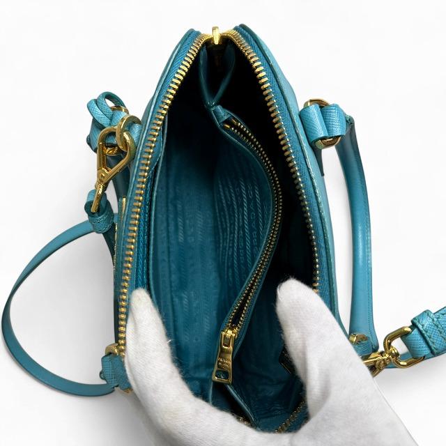 PRADA（プラダ） サフィアーノ レザー ショルダーバッグ 2way 