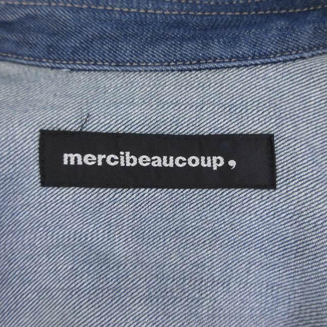 メルシーボークー mercibeaucoup 長袖 デニム シャツ ジャケット