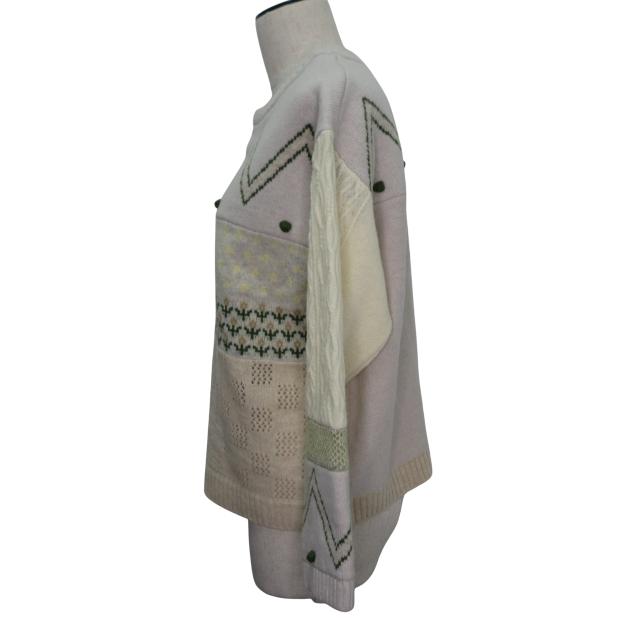 ビュルデサボン bulle de savon 長袖 ニット セーター やまみち