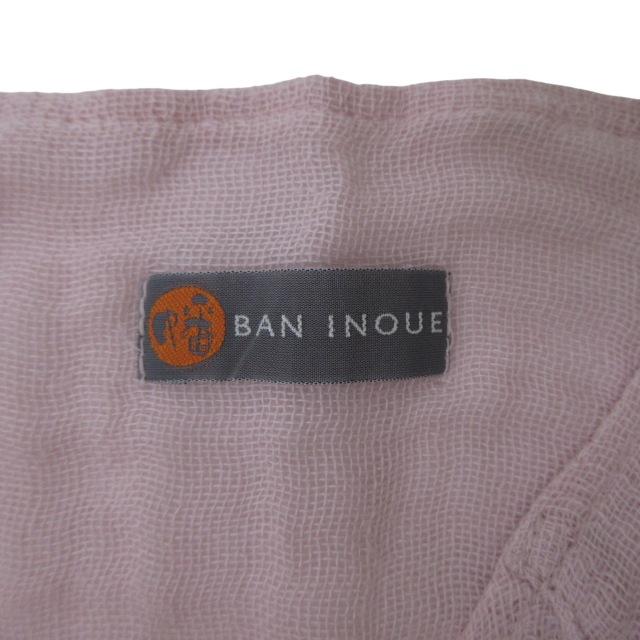 BAN INOUE バンイノウエ 五分袖 蚊帳カーディガン トップス コットン M 