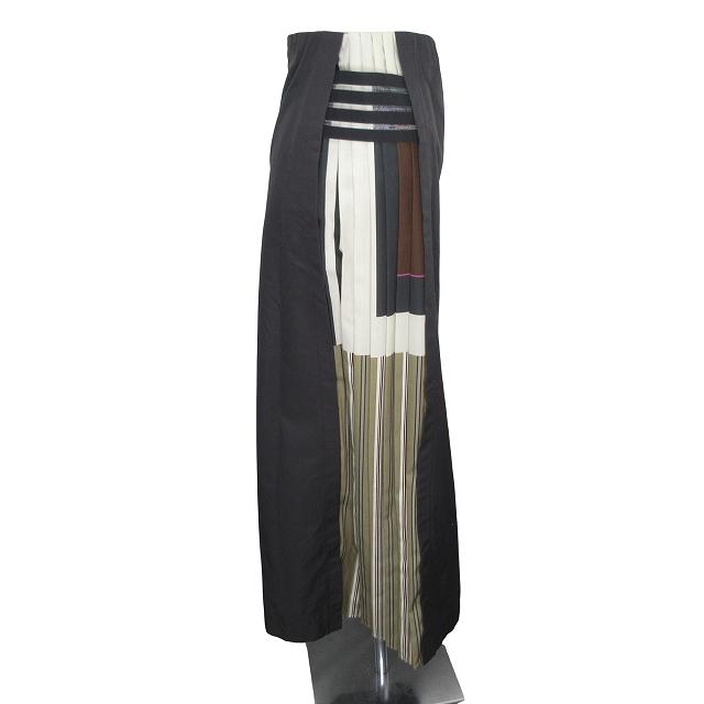 EIMEE LAW エイミーロウ スカート ロング 切替 プリーツ ストライプ 38