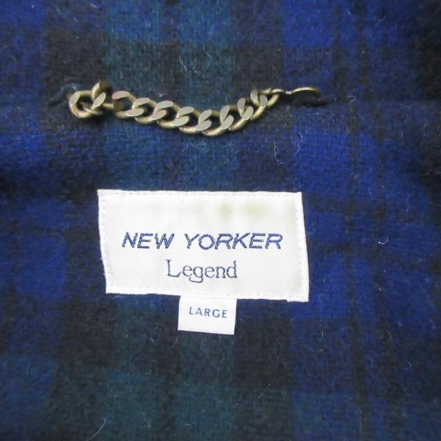 ニューヨーカー NEWYORKER LEGEND 長袖 ダッフルコート ウール混 L