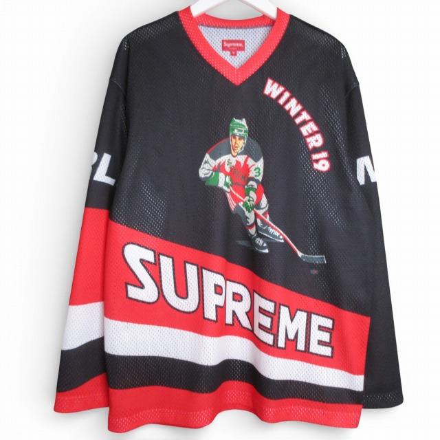 Mサイズ supreme hockey ホッケーシャツ Supreme BONES HOCKEY JERSEYシュプリームホッケージャージ (Supreme