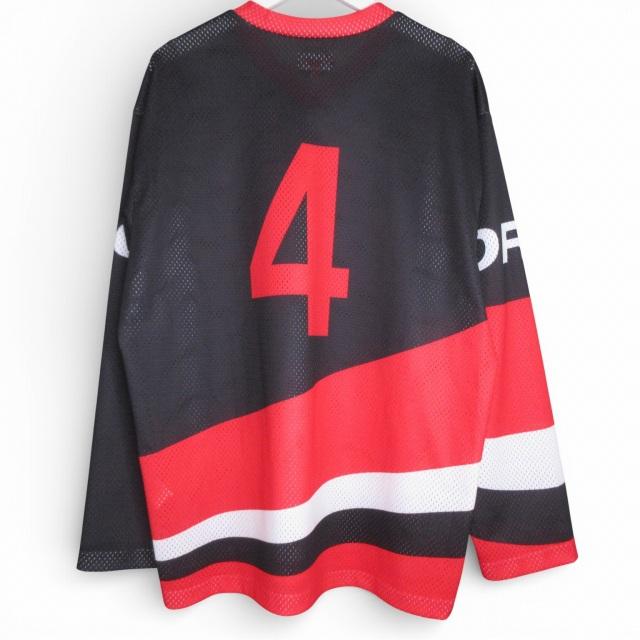 Mサイズ supreme hockey ホッケーシャツ Supreme BONES HOCKEY JERSEYシュプリームホッケージャージ (Supreme