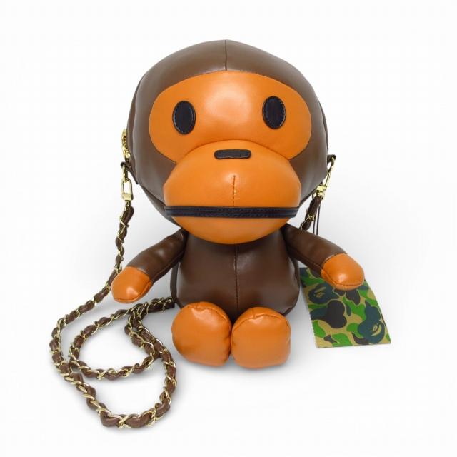 A BATHING APE（アベイシングエイプ） 美品 BABY MILO PLUSH DOLL