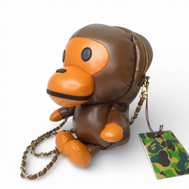A BATHING APE（アベイシングエイプ） 美品 BABY MILO PLUSH DOLL