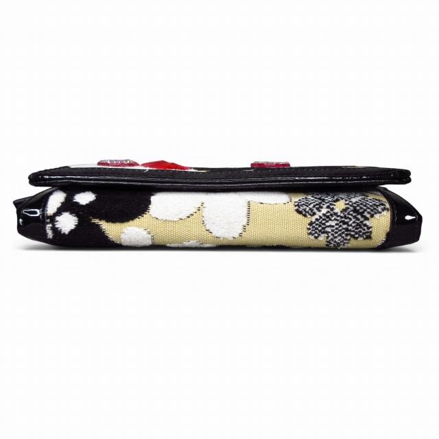 シンクビー! Think Bee 美品 マーガレット2 長財布 ウォレット 花柄 