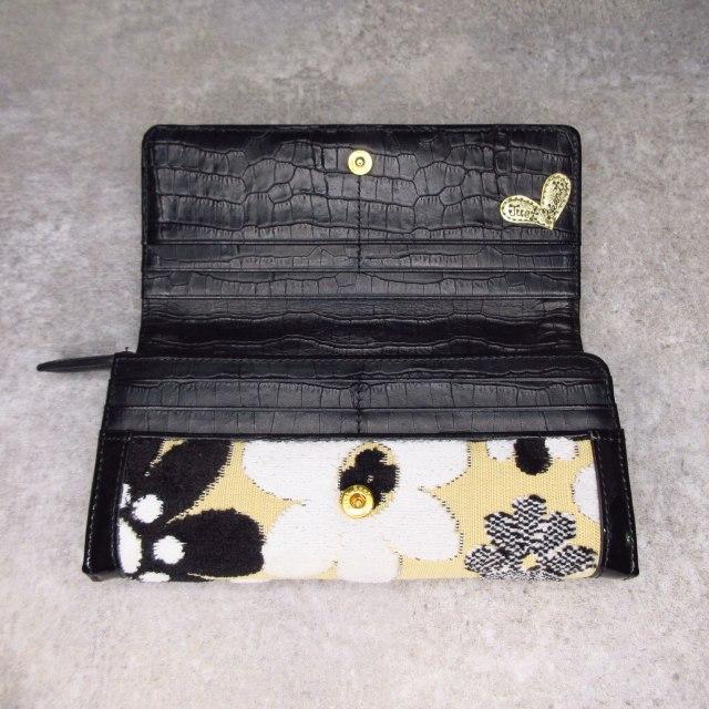 シンクビー! Think Bee 美品 マーガレット2 長財布 ウォレット 花柄 