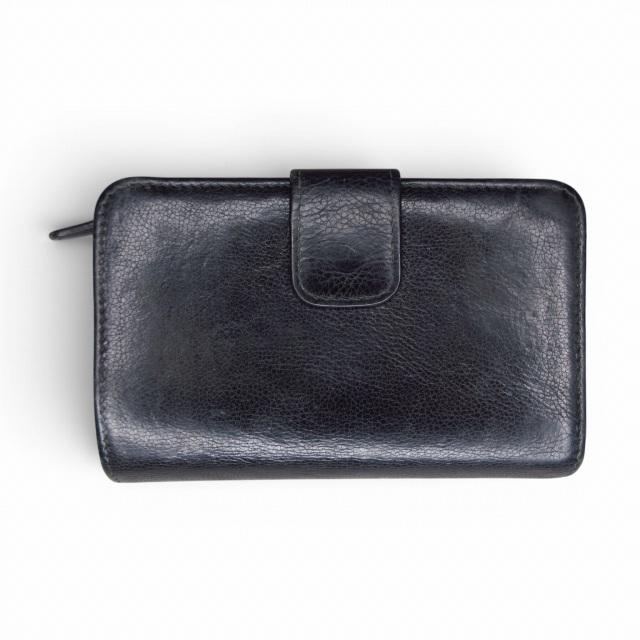 PRADA（プラダ） PRADA 2つ折り財布 ウォレット 三角プレート レザー 