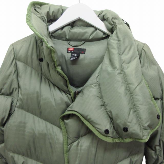 DIESEL（ディーゼル） ダウンコート 長袖 キルティング ハイネック XS 