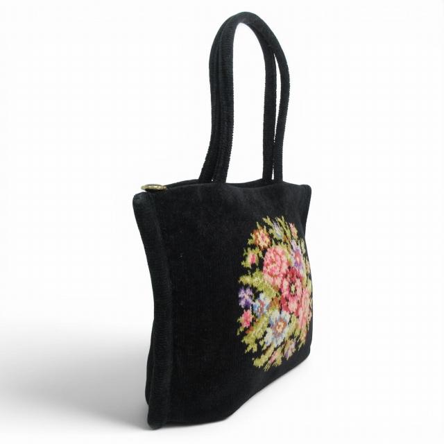 フェイラー FEILER 美品 シュニール織 トートバッグ ハンドバッグ