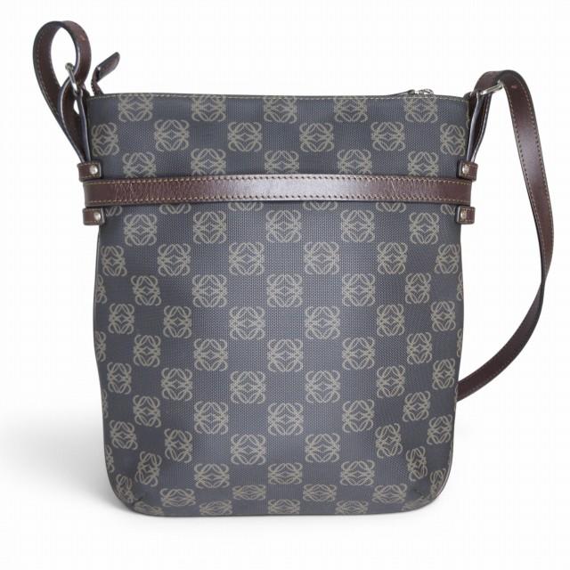 LOEWE（ロエベ） リピートアナグラム ショルダーバッグ ポーチ付き 