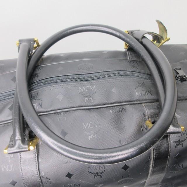 エムシーエム MCM 美品 ロゴグラム ヴィセトス柄 2WAY ボストンバッグ