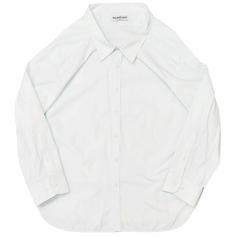 バレンシアガ BALENCIAGA Pinched Collor Over size shirt 