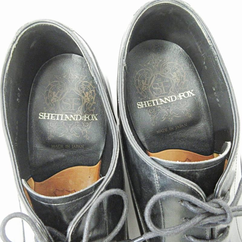 シェットランドフォックス SHETLANDFOX 3055 ビジネスシューズ 革靴 レザーシューズ レースアップ ストレートチップ ブラック 黒 9 27cm 04｜vectorpremium｜06