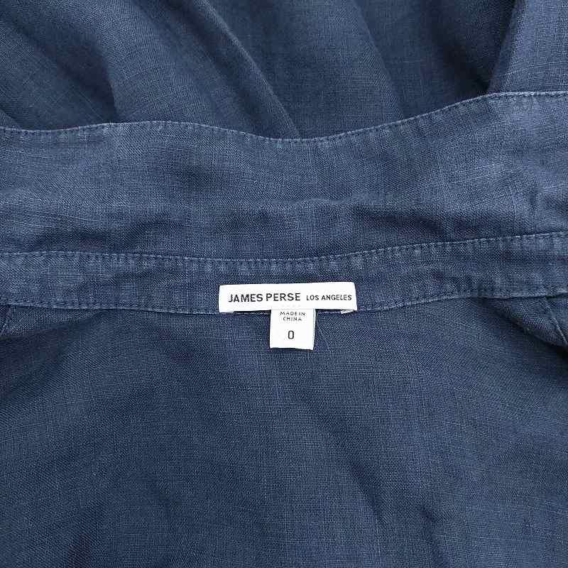 ジェームスパース JAMES PERSE 23SS ライトウェイトリネン シャツ 