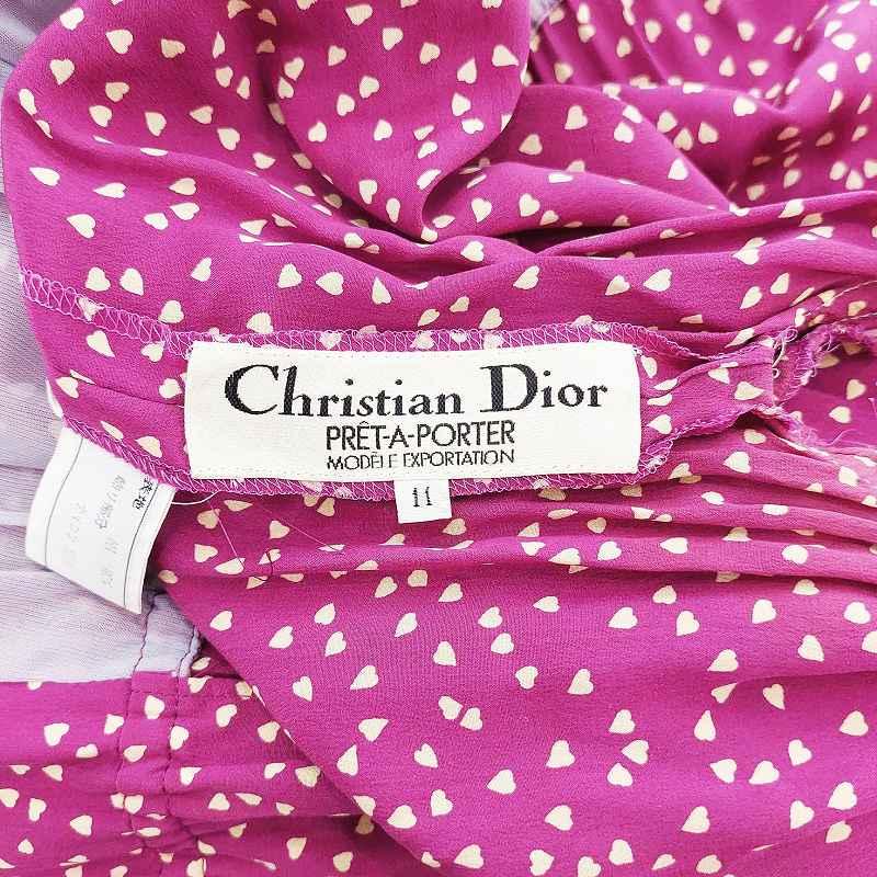 Christian Dior クリスチャンディオール ヴィンテージ ハート シャツ 