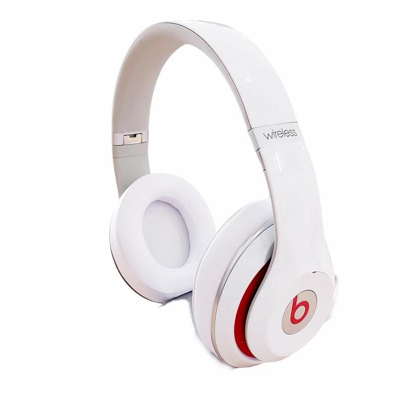 ビーツ beats studio wireless B0501 ヘッドフォン Bluetooth 対応ワイヤレス オーディオ機器 白 ホワイト 動作確認済み 0808 レディース 220