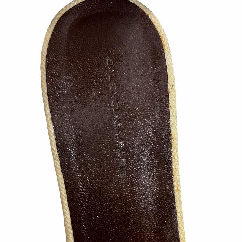 BALENCIAGA バレンシアガ サンダル シューズ オープントゥ ストラップ 