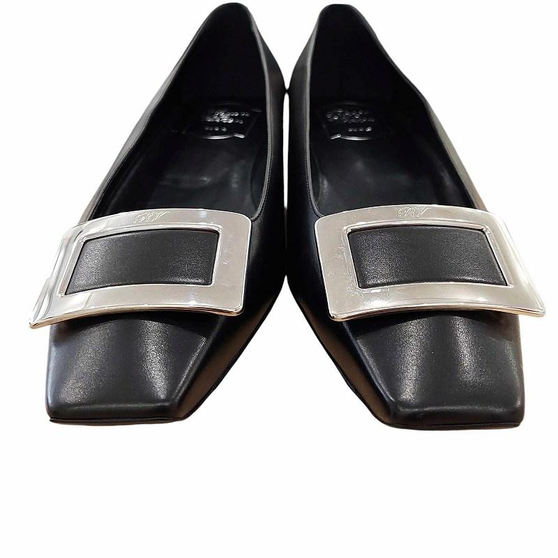 ☆【美品】ロジェヴィヴィエ ベルヴィヴィエ バックル スクエア