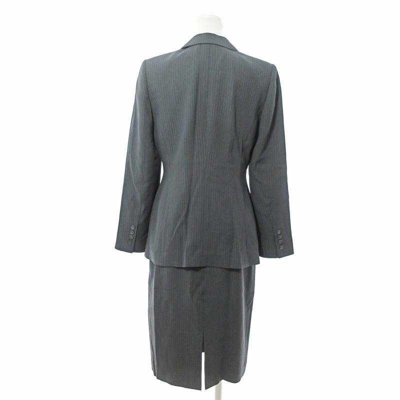 ユキトリイ YUKI TORII セットアップ スカート スーツ ストライプ  