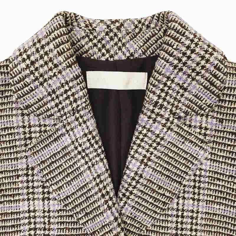 ヴァレンティノ ヴァレンチノ VALENTINO 美品 ツイード チェック  