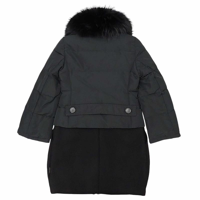 モンクレール MONCLER PREMIERE RHUBARBE ルバーブ ラクーンファー 