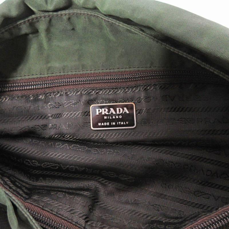 PRADA SPORT ショルダーバッグ　カーキ　ナイロン 楽天市場】PRADA プラダ トライアングルロゴ 斜め掛け 肩掛け