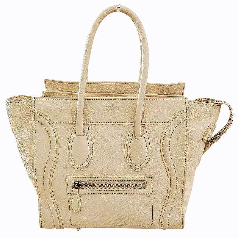 セリーヌ CELINE ラゲージ マイクロショッパー トートバッグ  