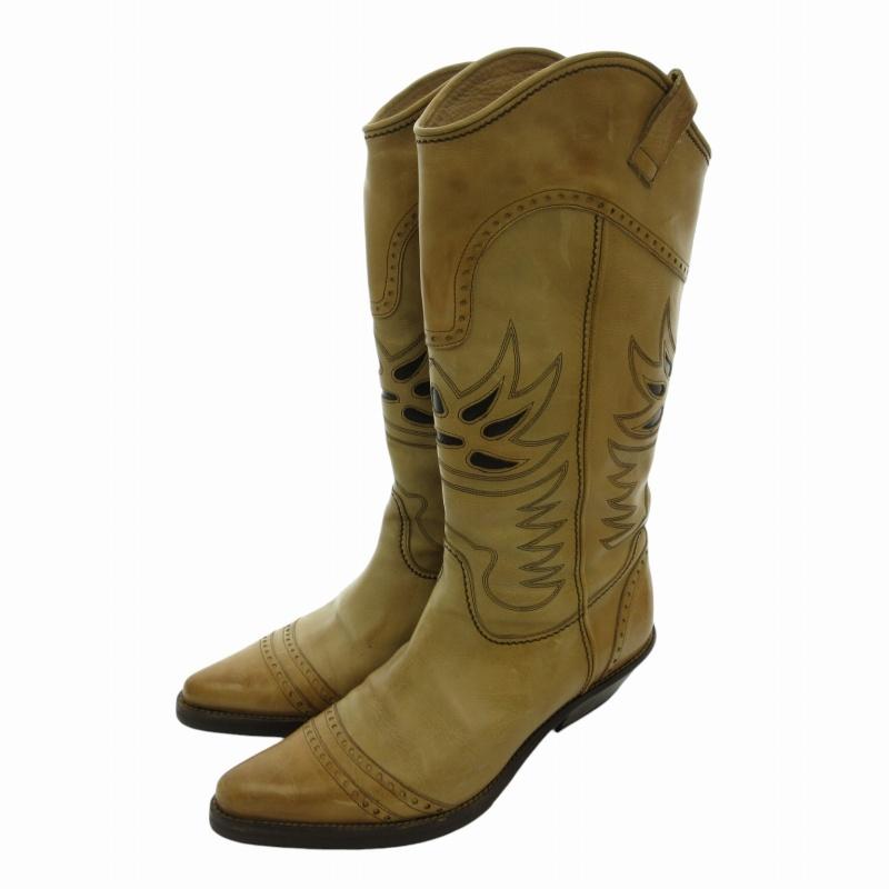 デュッチオデルデュッカ DUCCIO DEL DUCA ウエスタンブーツ ロング 