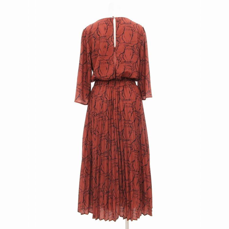 グレースコンチネンタル GRACE CONTINENTAL 美品 キャットプリーツ  