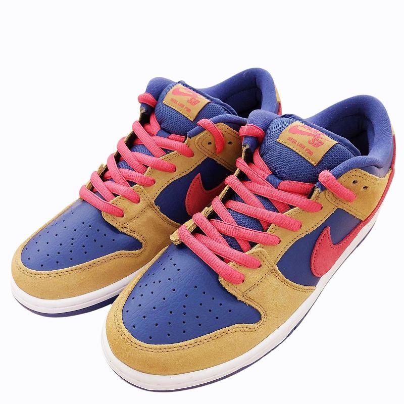 NIKE 未使用品 ナイキ タグ付 SB Dunk Low Pro Wheat and Purple  