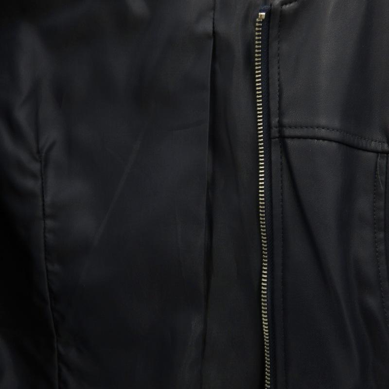 ZARA ザラ ノーカラージャケット ブルゾン ジップアップ ZARA ザラ ノーカラージャケット ブルゾン ジップアップ