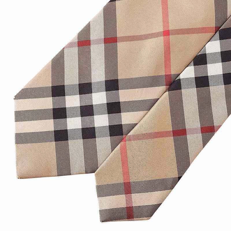 【美品】BURBERRY バーバリーロンドンイングランド ネクタイ BURBERRY（バーバリー） ロンドン イングランド 現行タグ ノバチェック