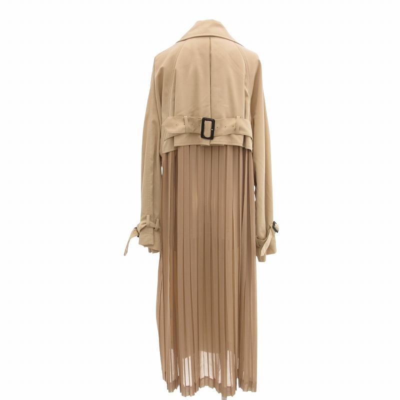 アメリヴィンテージ Ameri VINTAGE シースルー バックプリーツ  