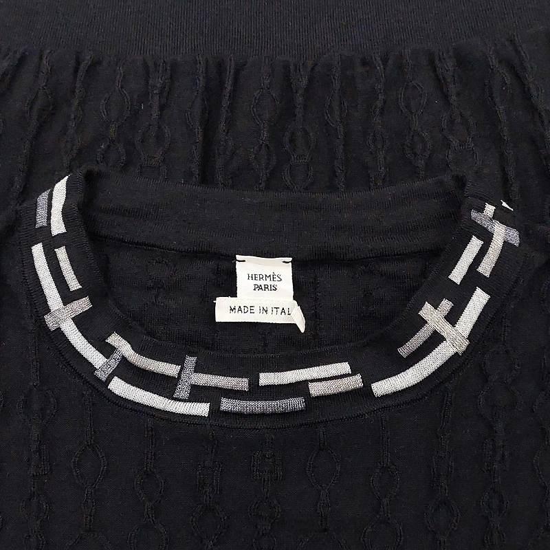 エルメス HERMES 美品 23年 Do Re Boucles ド レ ブックル ニット  