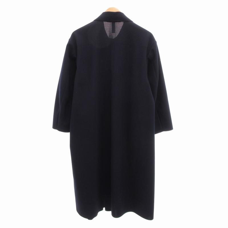 シーエフシーエル CFCL 美品 24SS MESH STAND FALL COLLAR LONG COAT