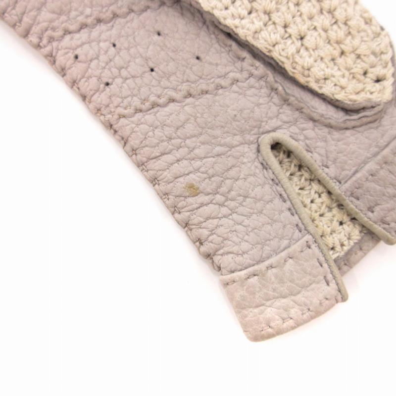 HERMES エルメス ドライビンググローブ 切り替えレザーグローブ HERMES エルメス ドライビンググローブ 切り替えレザーグローブ