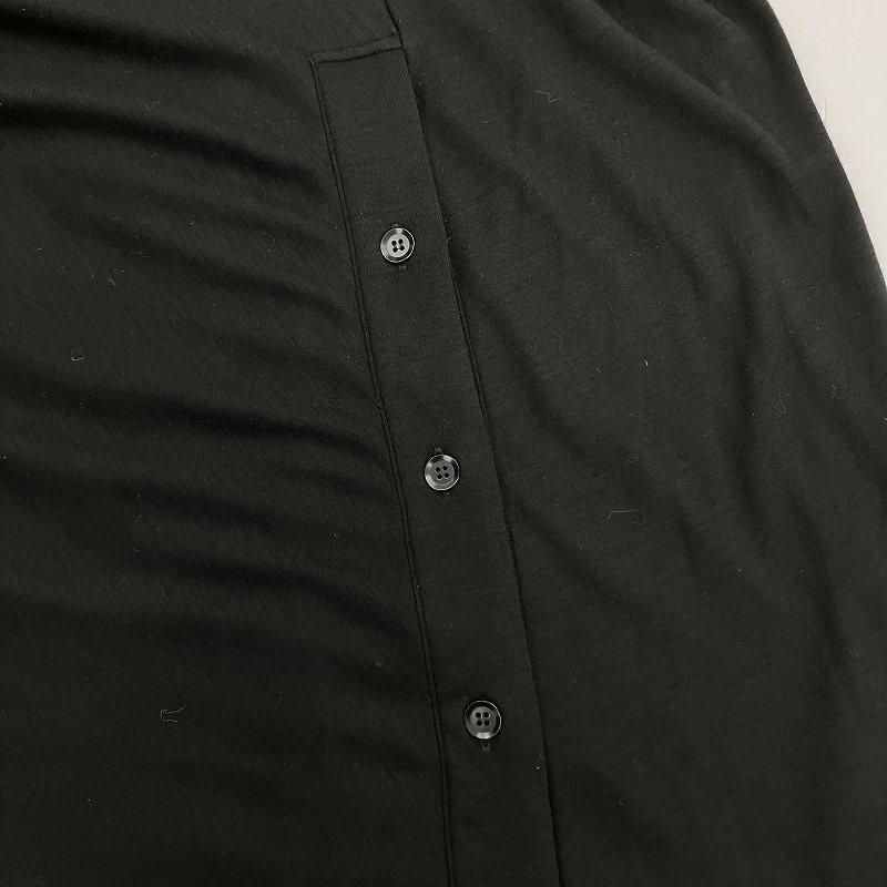 ヨウジヤマモト 美品 23AW カーディガン FS-T80-170 2 黒 Yohji Yamamoto - ヨウジヤマモト 美品 23AW カーディガン FS-T80-170