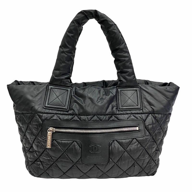CHANEL シャネル コココクーン ナイロン トートバッグ ハンドバッグ 