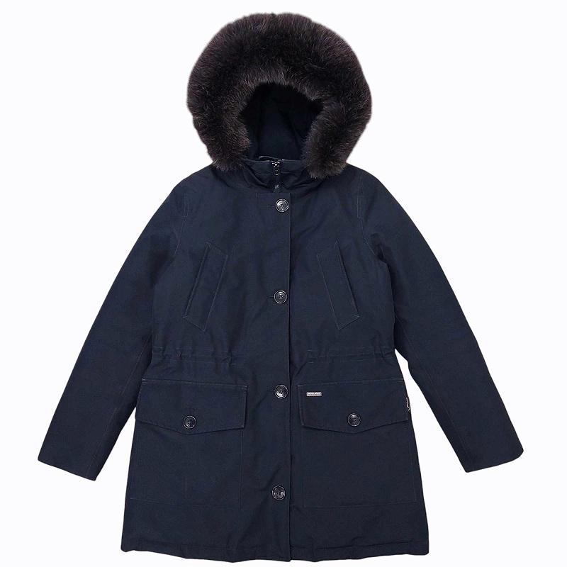 WOOLRICH ダウンジャケット ネイビーファー付き ウールリッチ WOOLRICH ARCTIC PARKA アークティックパーカ ダウン