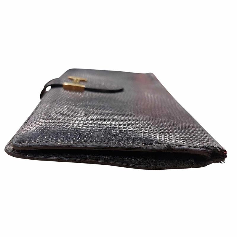 HERMES（エルメス） □R刻印 2014年 ベアン クラシックリザード ロング
