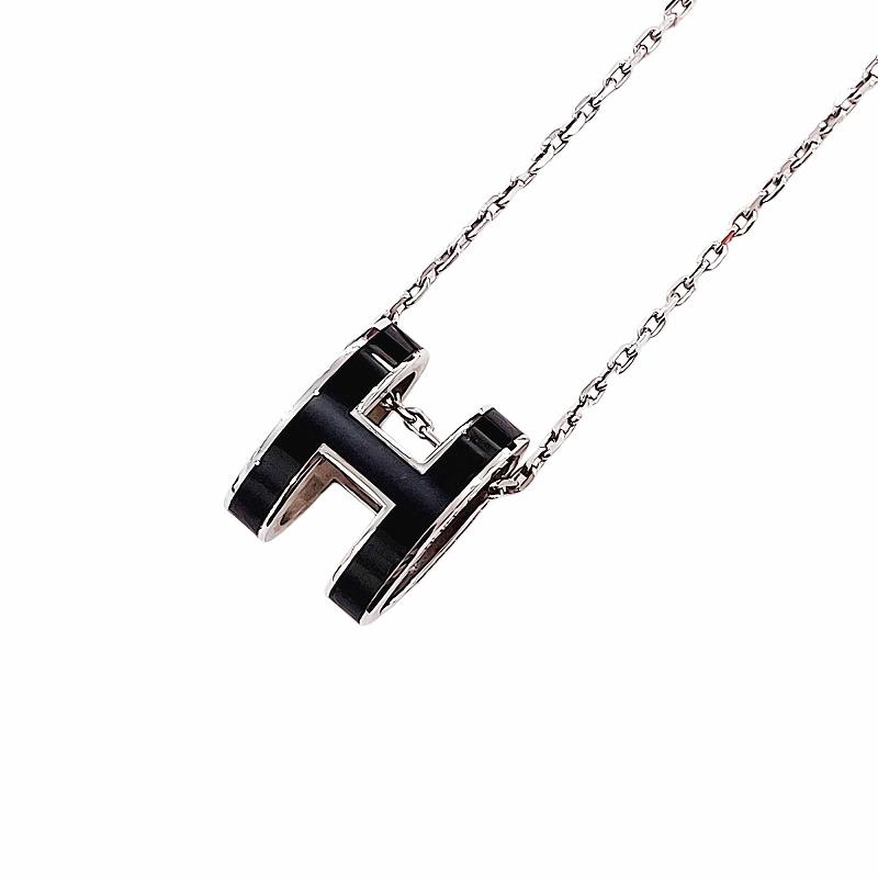 HERMES エルメス 美品 ポップH ポップアッシュ ネックレス ペンダント 