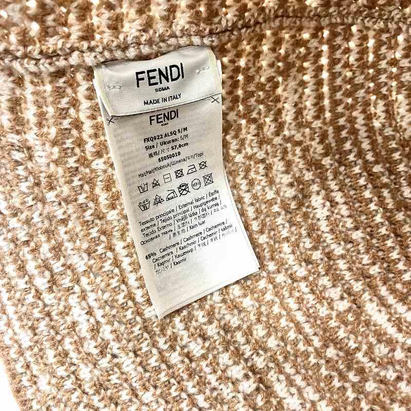 FENDI（フェンディ） 美品 クロシェットハット バケットハット