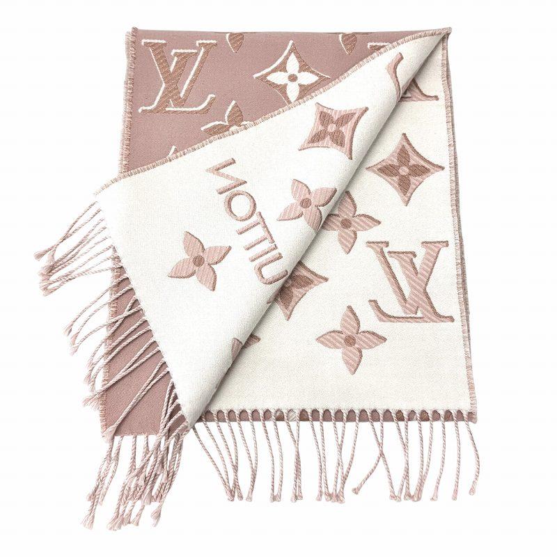 【正規品】 【美品】VUITTONマフラー Louis vuitton☆ギフト◎ カラフル7色 マフラー LV エセンシャル