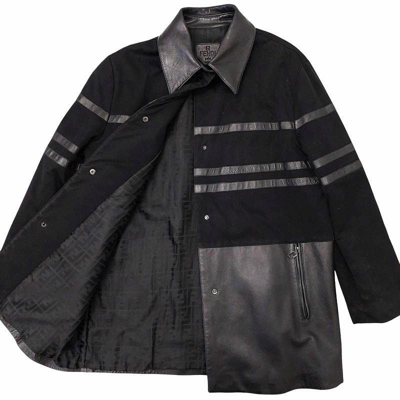FENDI ブルゾン　ズッカ柄　オールドフェンディ　コーチジャケット　コート FENDI ブルゾンズッカ柄オールドフェンディコーチジャケットコート