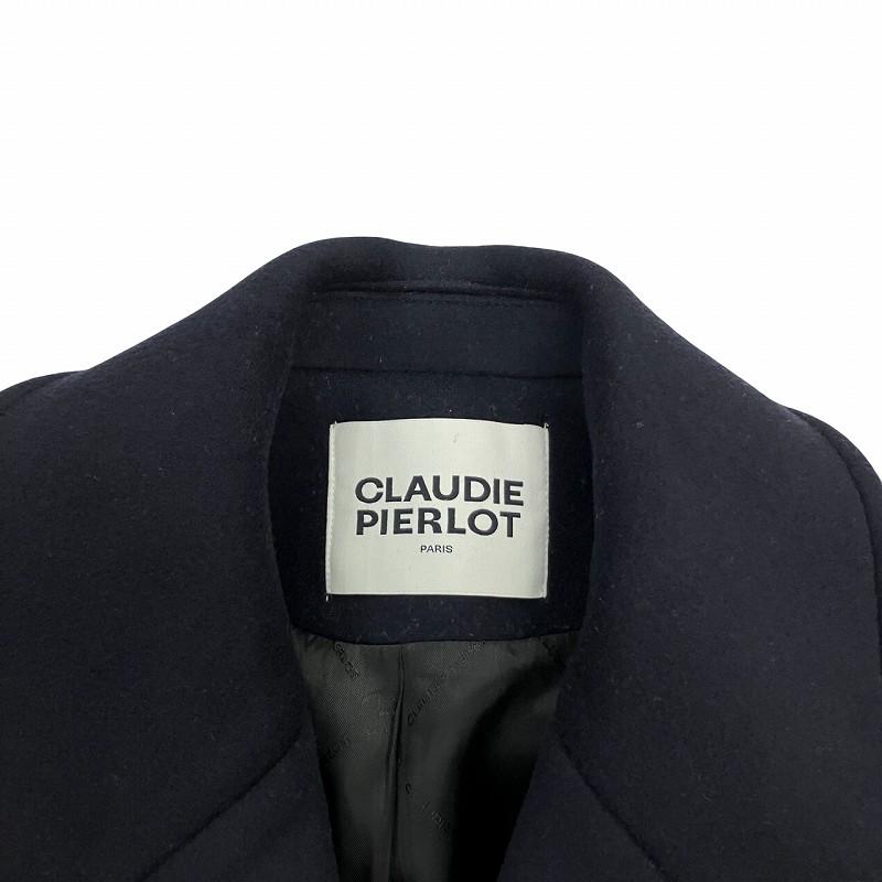 クローディピエルロ CLAUDIE PIERLOT Wool Blend Trench Coat ウール混 