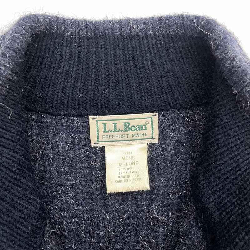 エルエルビーン L.L.BEAN 美品 80s アルパカ ウール ドライバーズ 